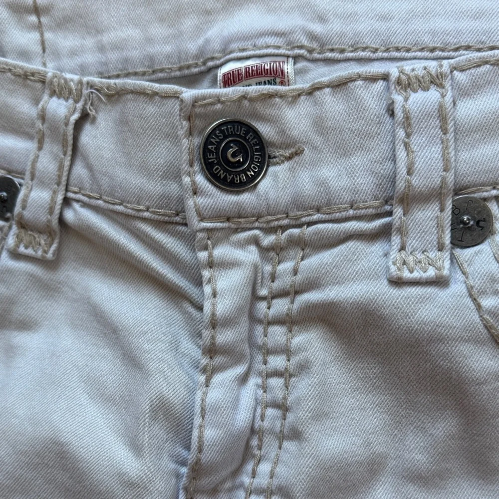 Men's True Religion White Jeans